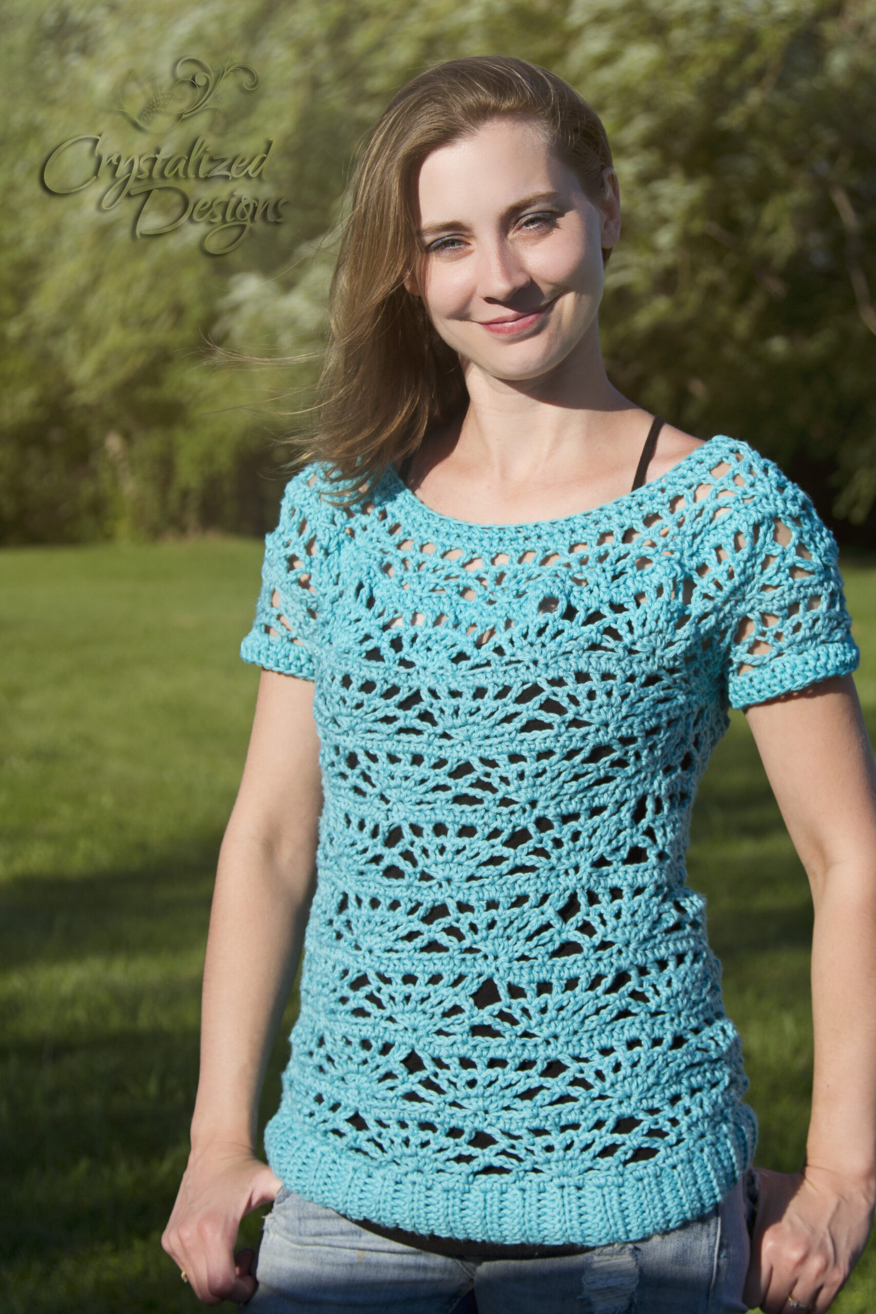 Radiant Tee Crochet Pattern Radiant Tee Crochet Pattern