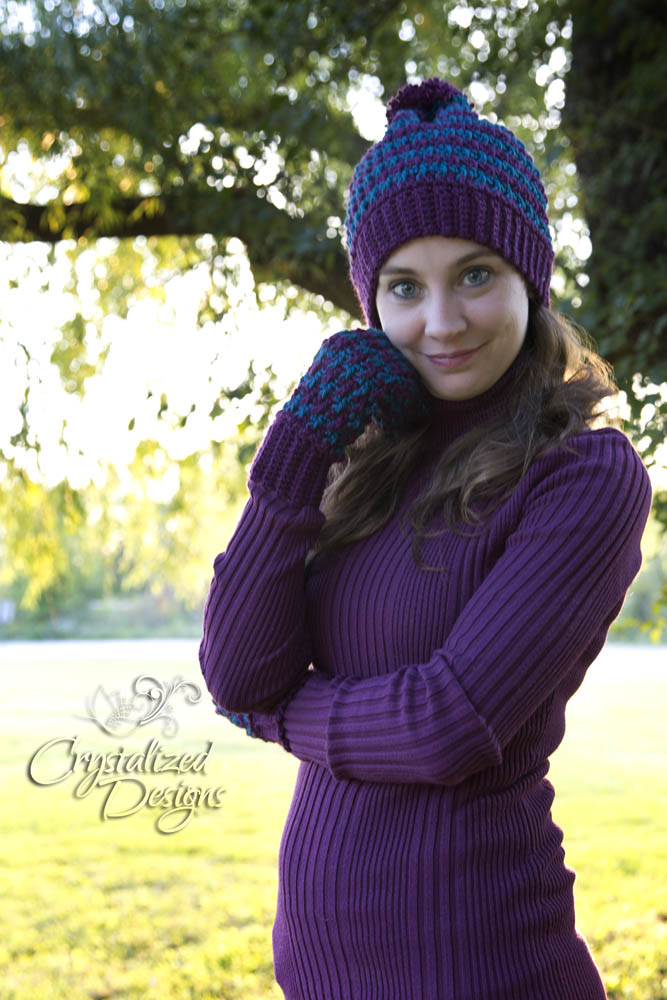Ribbed Mittens Free Crochet Pattern