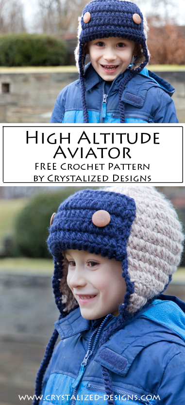 High Altitude Aviator Free Crochet Pattern by Crystalized Designs