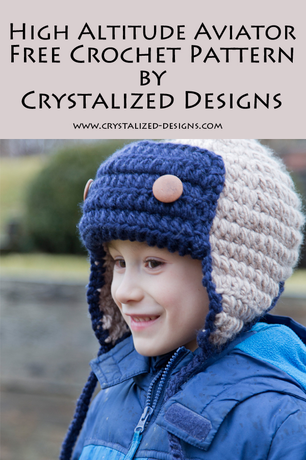 High Altitude Aviator Free Crochet Pattern by Crystalized Designs