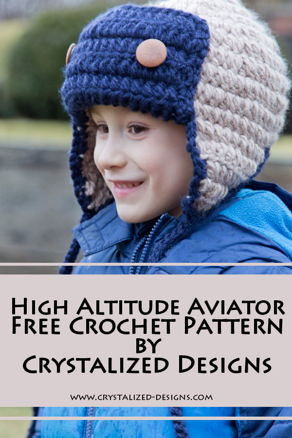 High Altitude Aviator Free Crochet Pattern by Crystalized Designs