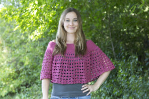 Kaimana Ponchette Crochet Pattern by Crystalized Designs