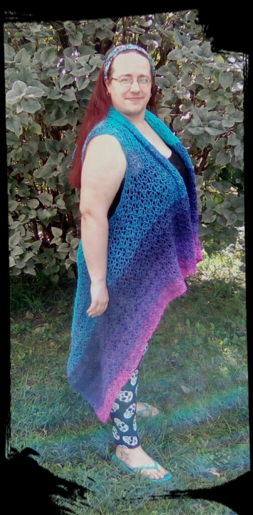 Annona Cascading Cardigan by Crystalized Designs