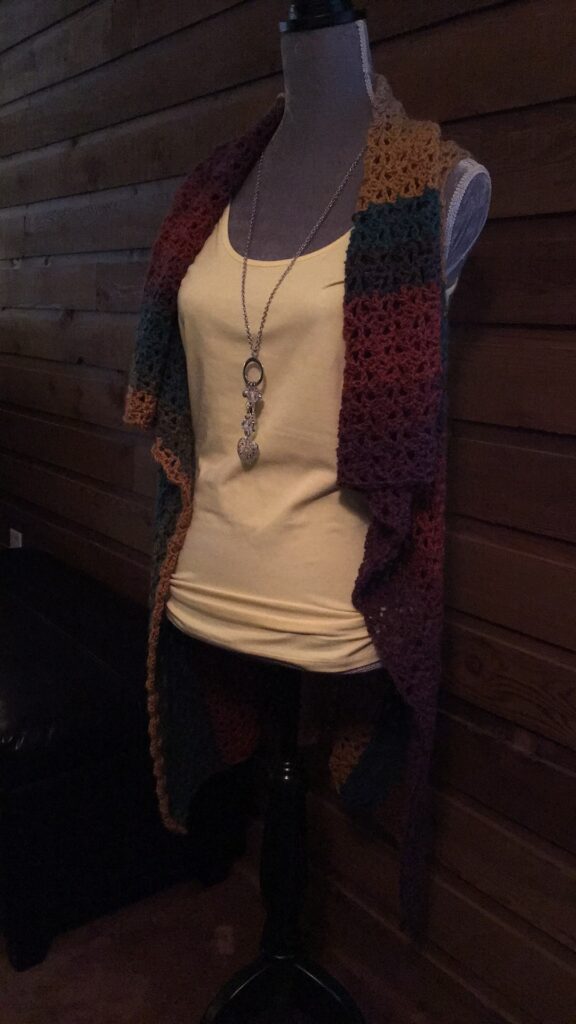 Annona Cascading Cardigan by Crystalized Designs