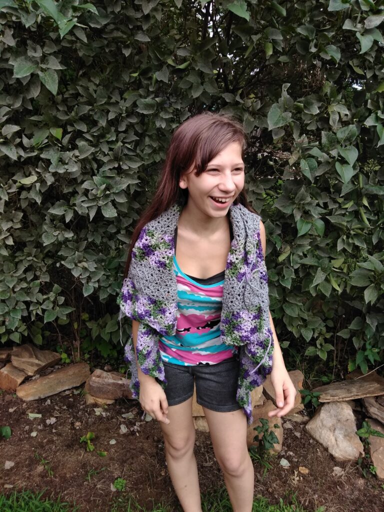 Annona Cascading Cardigan by Crystalized Designs