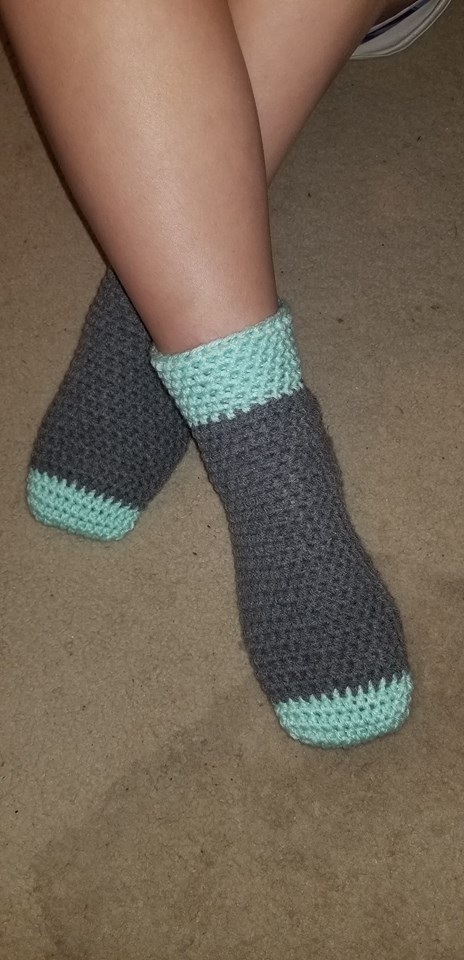 Candy Corn Socks Free Crochet Pattern by Crystalized Designs