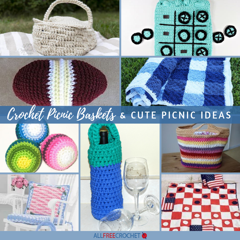 CrochetPicnicBasketsandCutePicnicIdeassquare Crystalized Designs