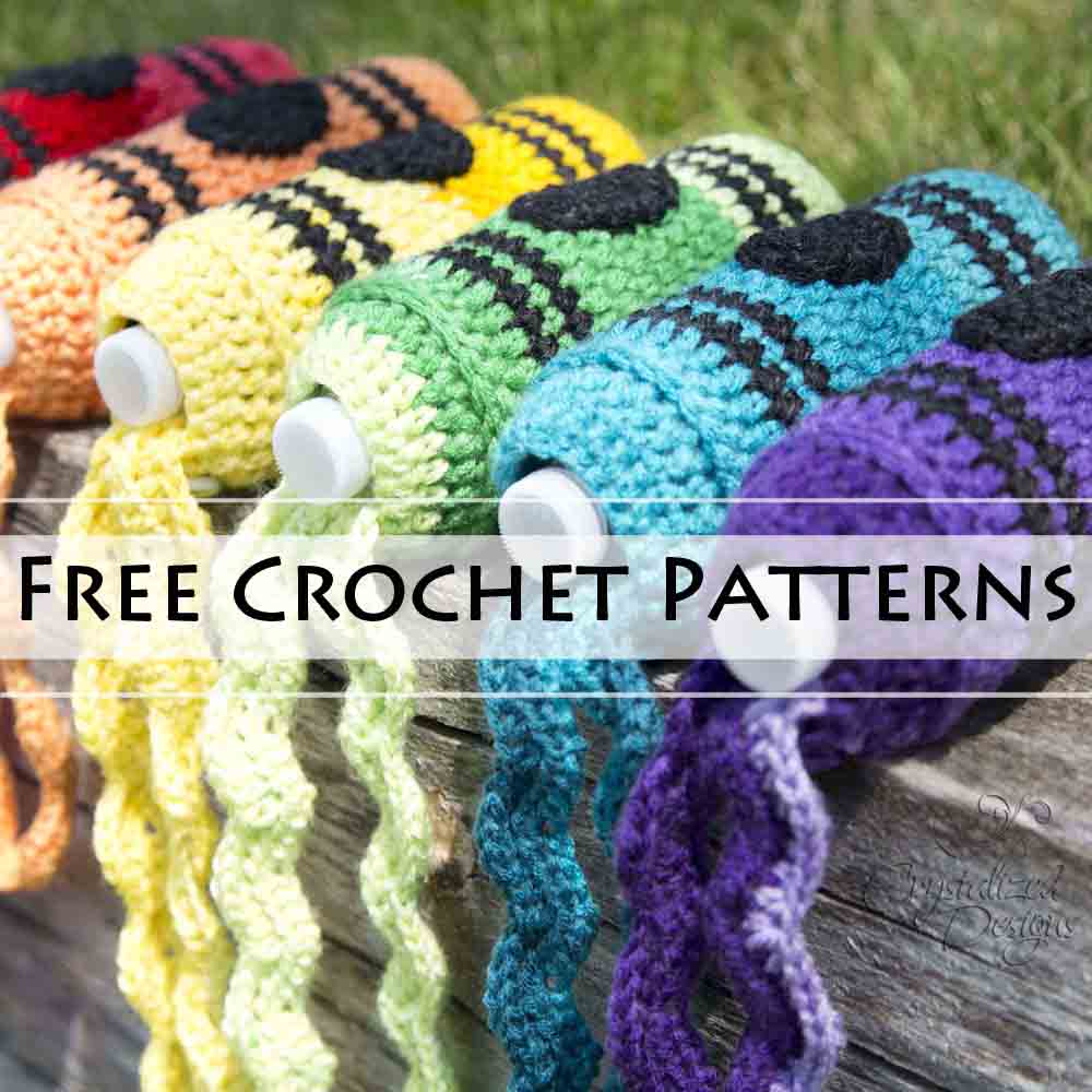 Free Crochet Patterns Designed by Crystalized Designs
