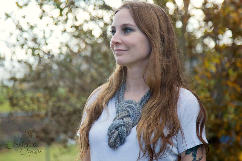 i cord pipa knot crochet necklace tutorial